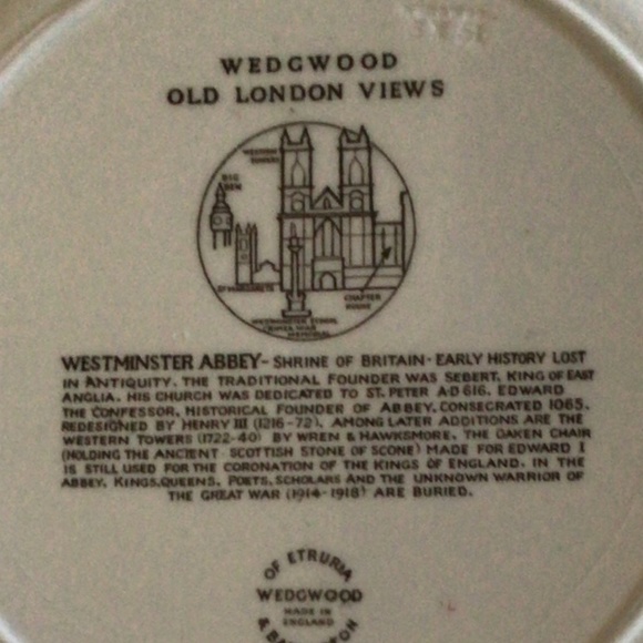 Wedgwood Old London Views Collection: Westminster Abbey - Picture 3 of 4